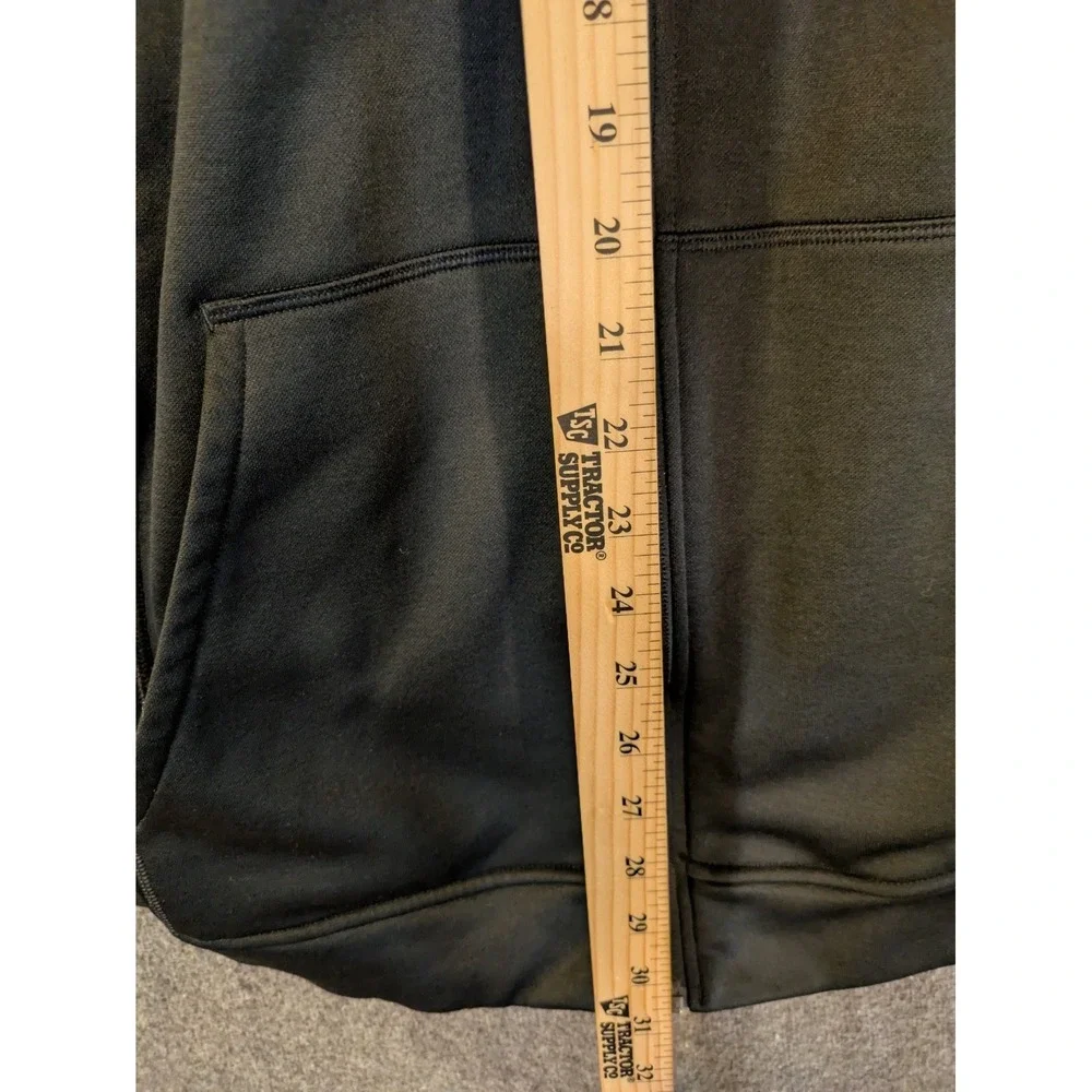 Adidas Hoodie 2XL Black Climawarm Full Zip Jacket Athletic Mens Fall Ready